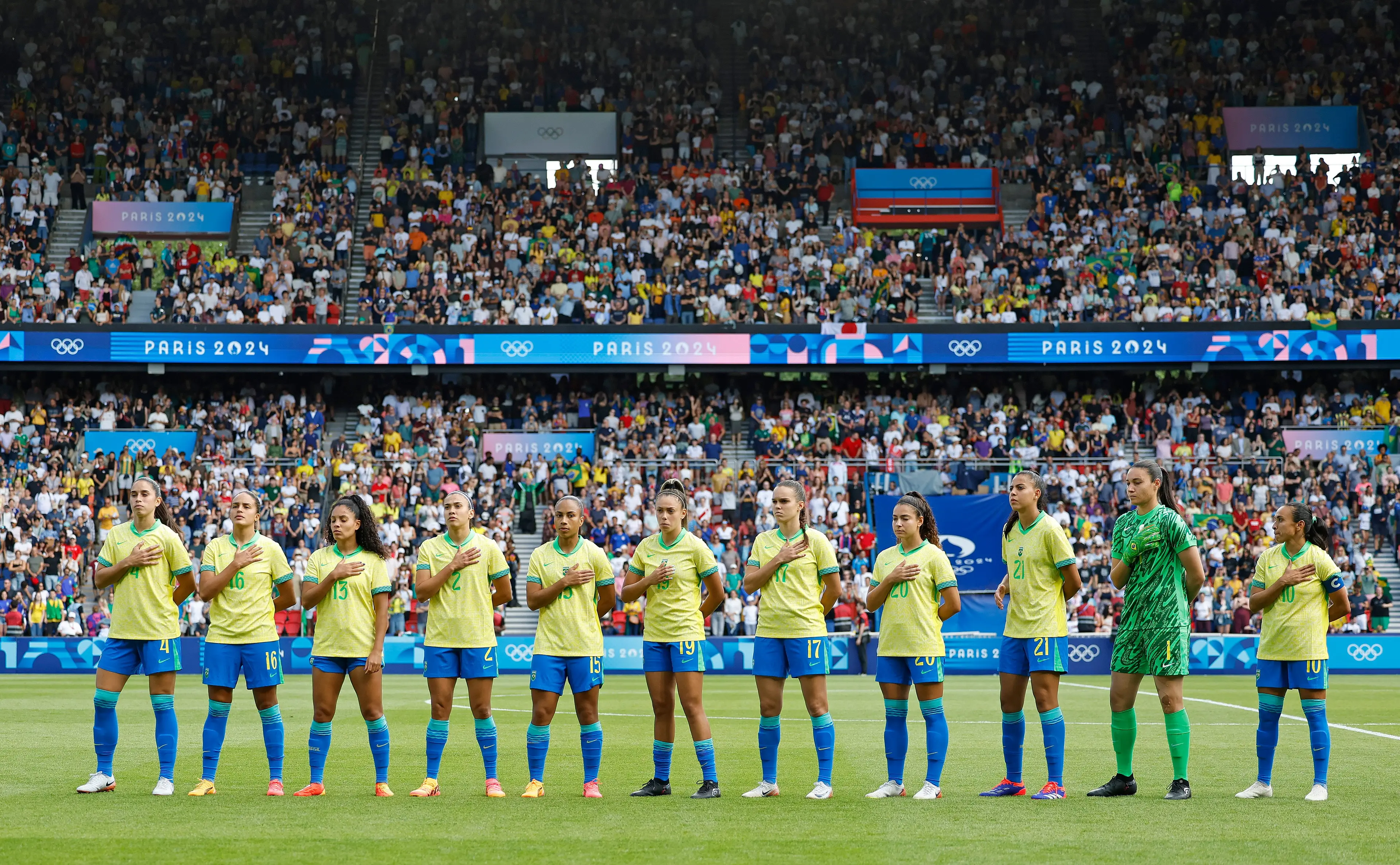 Seleção Brasileira Feminina busca o ouro inédito na França Creéditos: Rafael Ribeiro/CBF