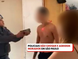 Vídeo: PMs arrombam porta, invadem casa, dão choque em morador, o agridem com socos e o algemam por 'resistência' em SP - G1