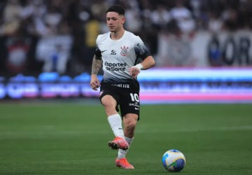 © Ettore Chiereguini/AGIFGarro jogador do Corinthians durante partida contra o Juventude na Arena Corinthians pelo campeonato Brasileiro A 2024.