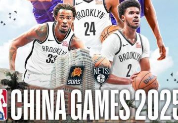 Nets e Suns se enfrentarão na China em 2025