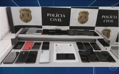 Operação da polícia de São Paulo apreende 10,5 mil celulares roubados no estado - G1