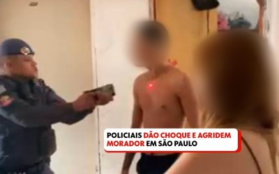 Vídeo: PMs arrombam porta, invadem casa, dão choque em morador, o agridem com socos e o algemam por 'resistência' em SP - G1